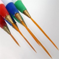 3ks zdobiace stetce-dlhé štetinky